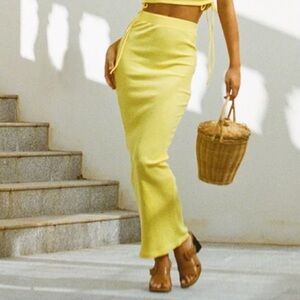 Sabo Zendaya Knit Maxi Skirt